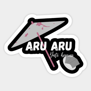 Aru Aru Sticker